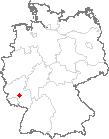 Karte Merxheim, Nahe